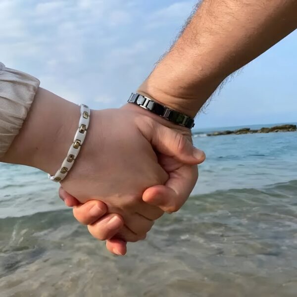 tiens ti enerji bilekliği büyülü beyaz